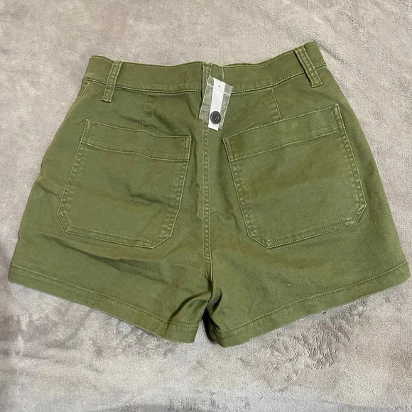 NWT Madewell Size 25 The Perfect Vintage Fatigue
Short Green Desert Olive 3.5” - Picture 5 of 11
